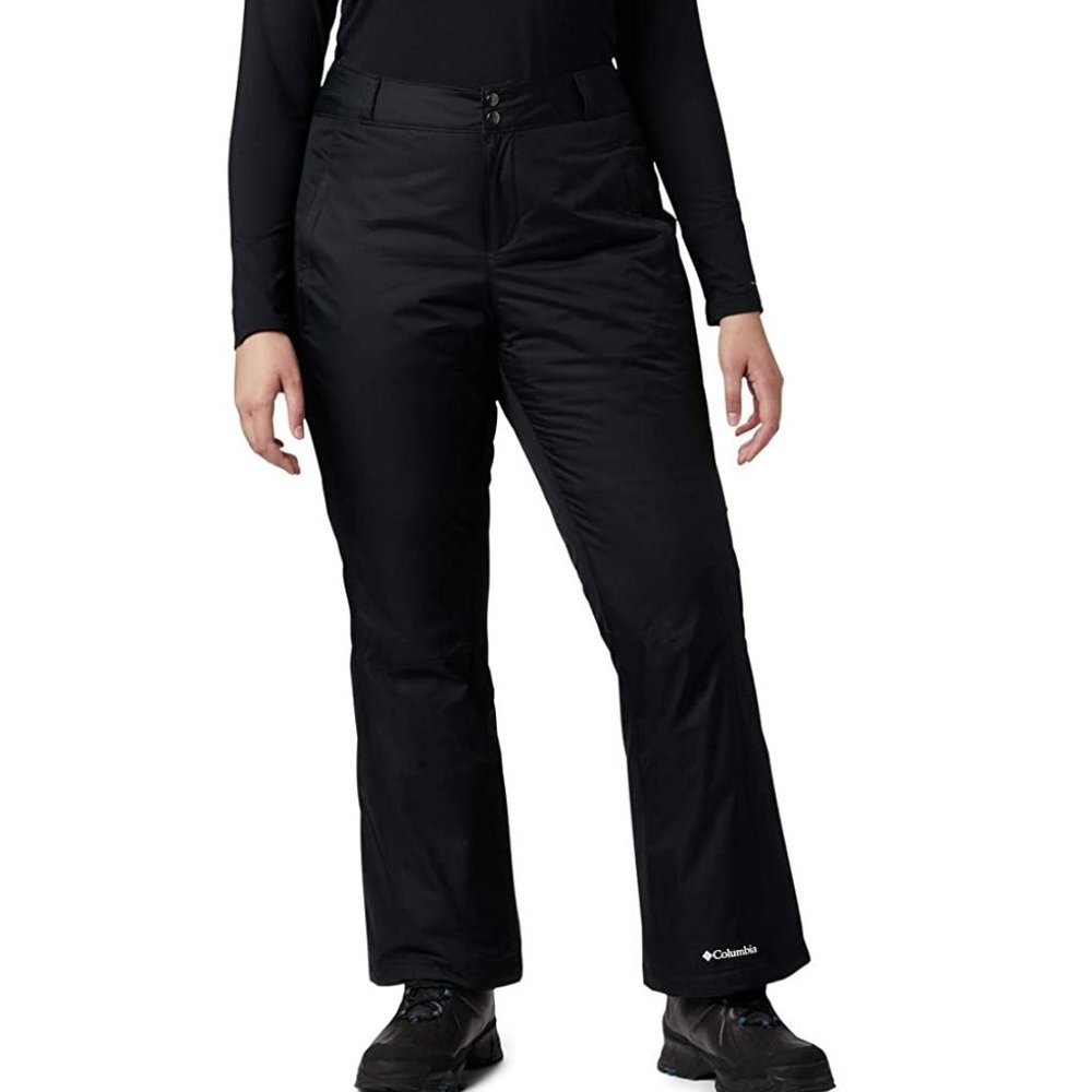 NWT Columbia Women's Modern Mountain 2.0 Pant Black Size 1X Ski Pants $110 3D38